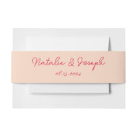 Moderne farbenfrohe Retro Whimsical Bright Wedding