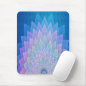 Moderne, farbenfrohe, rosa, blau mousepad (Mit Mouse)