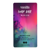 Moderne farbenfrohe Seifen-Bar (Vorne)