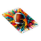 Moderne farbenfrohe Spritzspiel Ballsportarten Magnet (Rechte Seite)