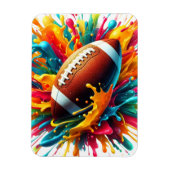 Moderne farbenfrohe Spritzspiel Ballsportarten Magnet (Vertikal)