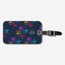 Moderne farbenfrohe Sterne - marineblau