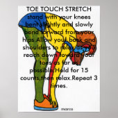 Moderne farbenfrohe Touch Poster (Vorne)