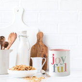 Moderne farbenfrohe Weihnachtsgeschenke Tasse