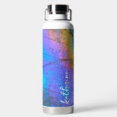 Moderne farbige Bezeichnung Trinkflasche (Rückseite)