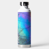 Moderne farbige Bezeichnung Trinkflasche (links)