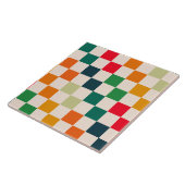 Moderne farbige Block-Dekor-Keramikfliese Fliese (Seite)