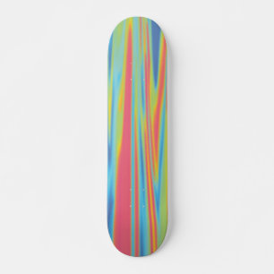 Moderne farbige Holografie Skateboard