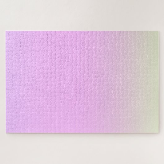 Moderne farbige Regenbogenfarben Wasserfarbe Puzzle (Horizontal)