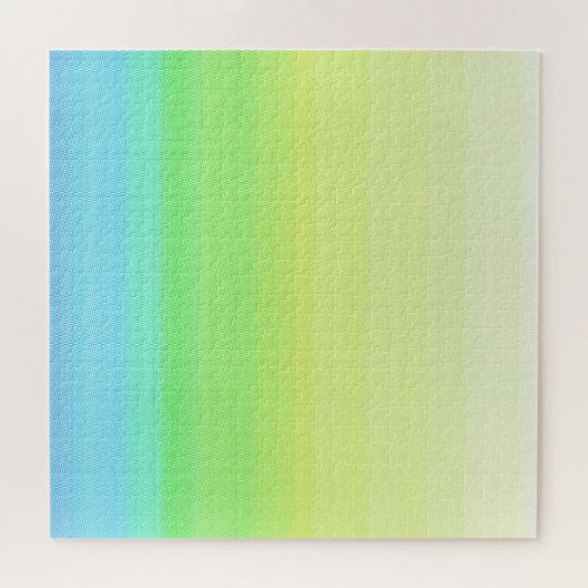 Moderne farbige Regenbogenfarben Wasserfarbe Puzzle (Horizontal)
