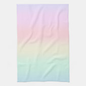 Moderne farbige Regenbogenfarben Wasserfarben Geschirrtuch (Vertikal)