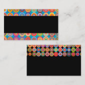 moderne, farbige Vorlage für Visitenkarten Visitenkarte (Vorne/Hinten)