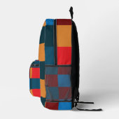 Moderne Farbkarton Bedruckter Rucksack (Rechts)