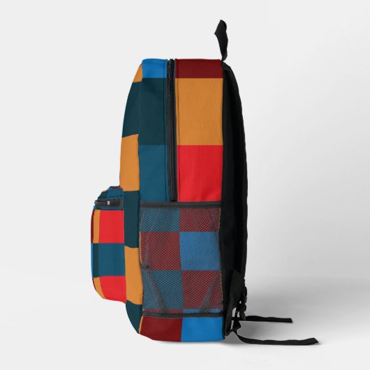 Moderne Farbkarton Bedruckter Rucksack (Rechts)