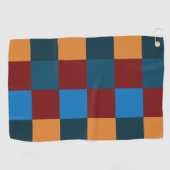 Moderne Farbkarton Golfhandtuch (Horizontal)