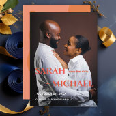 Moderne Farbkollektion Save The Date