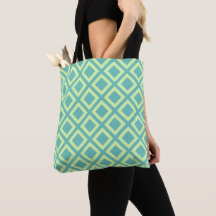 Moderne, farblich Limone Quadrate Tasche