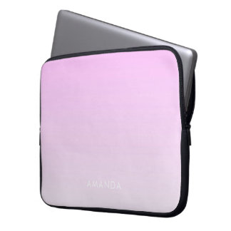 Moderne Farbverläufe rosa Minimalistisch personali Laptopschutzhülle