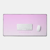 Moderne Farbverläufe rosa Minimalistisch personali Schreibtischunterlage (Tastatur & Maus)