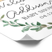 Moderne Farm Begrüßungsfarm Willkommenspender Poster (Ecke)