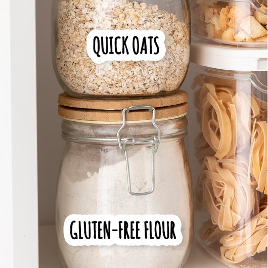 Moderne Farmhouse Style Spice & Pantry Labels SWEE