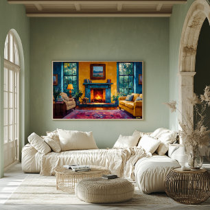 Moderne Fauvismus-Kunstsammlung - Lebendige Farben Poster