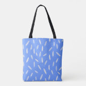 Moderne Federn Luxus Boho Kollektion Tasche (Rückseite)