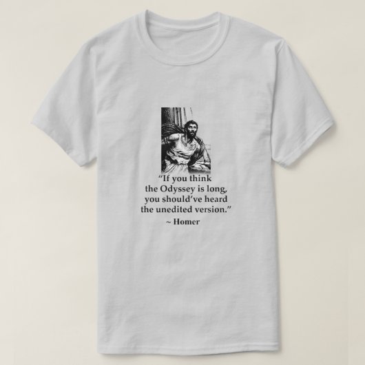 Moderne Fehlzitate - Homer T-Shirt (Design vorne)