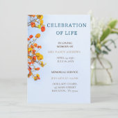 Moderne Feier der Einladung zur Bewahrung des Lebe (Stehend Vorderseite)