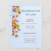 Moderne Feier der Einladung zur Bewahrung des Lebe (Vorne/Hinten)