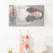 Moderne Feier-des-Lebens-Fotogestaltung Banner (Insitu)