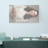 Moderne Feier-des-Lebens-Fotogestaltung Banner (Messeveranstaltung)