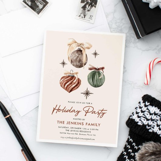 Moderne Feier Einladung