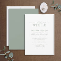 Moderne Feier mit US Sage Green Wedding