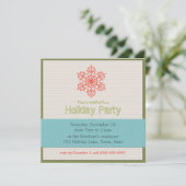 Moderne Feierlichkeiten Einladung (Stehend Vorderseite)