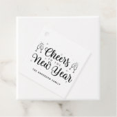 Moderne Feierlichkeiten für die neuen Jahres-Liebe Geschenkanhänger (Beispiel)