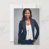 Moderne Feierlichkeiten zum Foto Gedenkfeier Karte (Vorderseite)