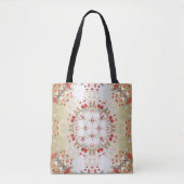 Moderne Feiertagsblumen-Tragetasche Tasche (Vorderseite)