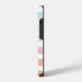 moderne feine Pastellfarbe Monogramm Case-Mate iPh iPhone Hülle (Linke Seite)