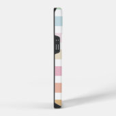 moderne feine Pastellfarbe Monogramm Case-Mate iPh iPhone Hülle (Rechte Seite)