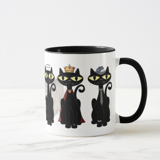 Moderne Felines Tasse (Rechts)