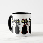 Moderne Felines Tasse (Vorderseite Links)