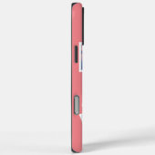 Moderne, feminine rosa, benutzerdefinierte FotoCol Case-Mate iPhone Hülle (Rückseite / Rechts)