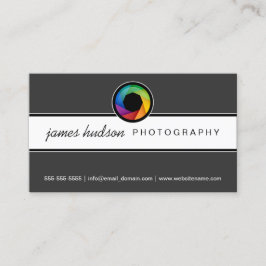 Moderne Fensterladen-Fotografie Visitenkarte