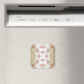Moderne Ferienblumen Magnet (In Situ (Geschirrspüler))