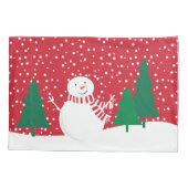 moderne Ferienschiff Kissenbezug (Rückseite-Links)