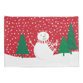 moderne Ferienschiff Kissenbezug (Rückseite-Rechts)