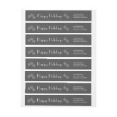 Moderne Ferienwohnung rund um das Label - grau (Bogen)