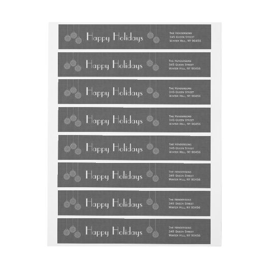 Moderne Ferienwohnung rund um das Label - grau (Bogen)