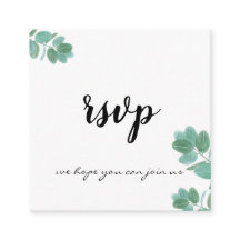 Moderne Fern Trendy Elegante Kalligrafie Botanisch
